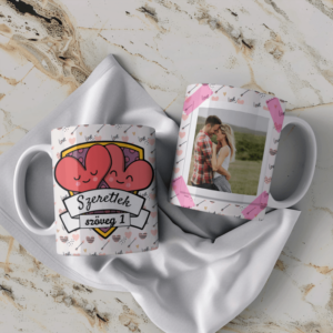 "I Love You" Mug with Custom Photo