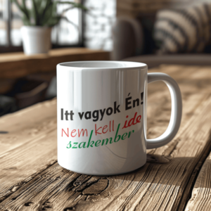 „Sunt eu aici, nu e nevoie de specialist” cană amuzantă