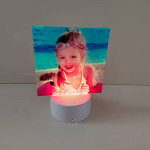 Egyedi fényképes LED fényes képtartó