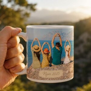 Cana ceramică personalizată cu fotografie